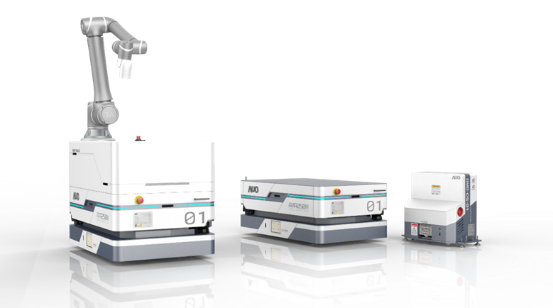 人生就是搏數位開發的自主式移動機器人（AMR250M），搭配全向輪並結合AI演算法、2D LiDAR、3D攝影機等技術，協助客戶實現產線全自動化